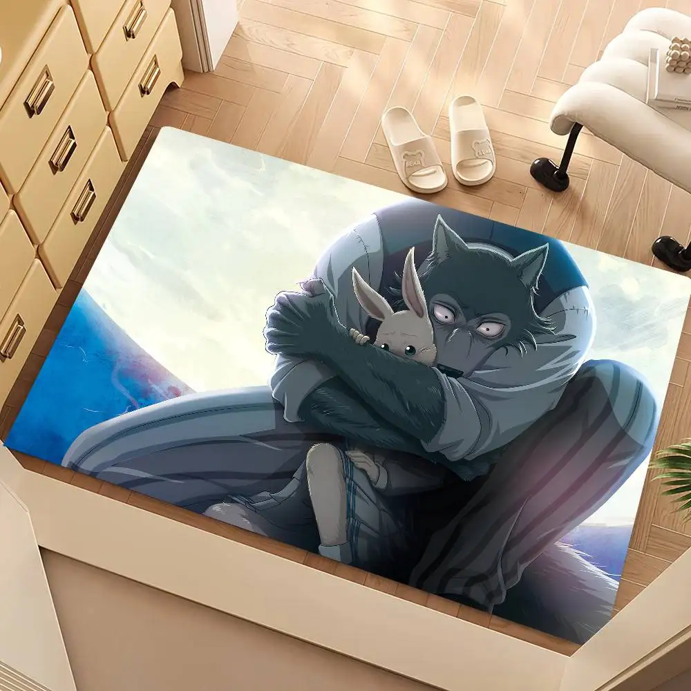 Anime BEASTARS Floor Mat Suitable For Living Room Kitchen Bathroom Non-slip Mat Household Foot Mat
