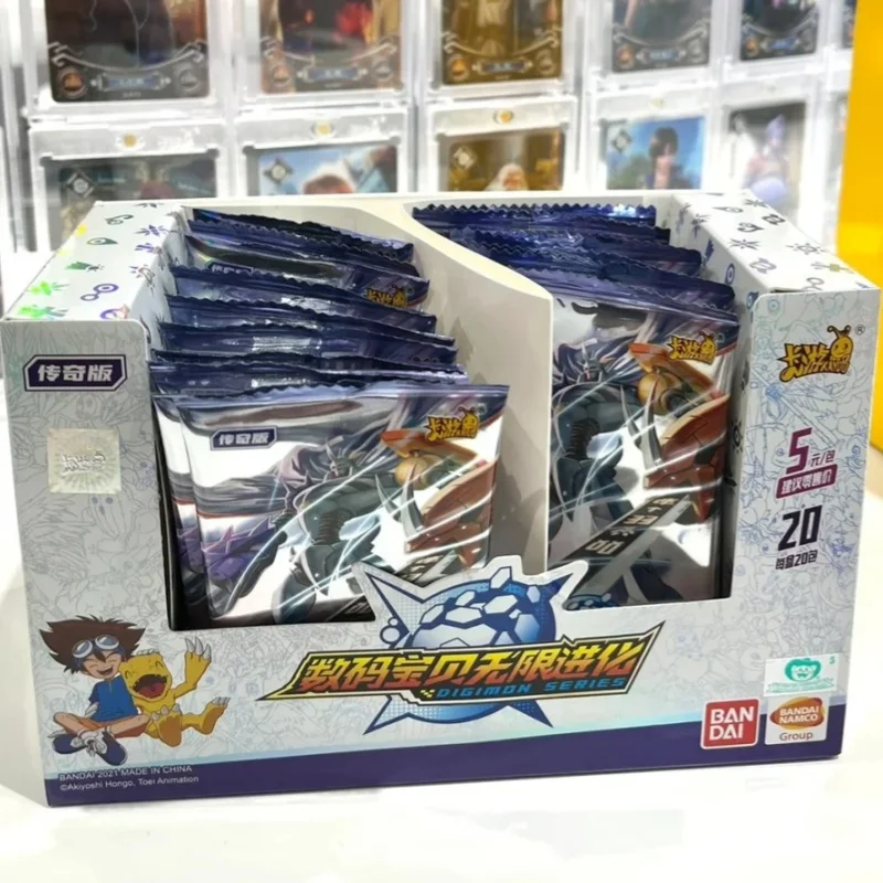 Kayou cartões monstro digital digimon coleção cartão de negociação de aventura lendário tiranossauro rex anime brinquedo presente surpresa