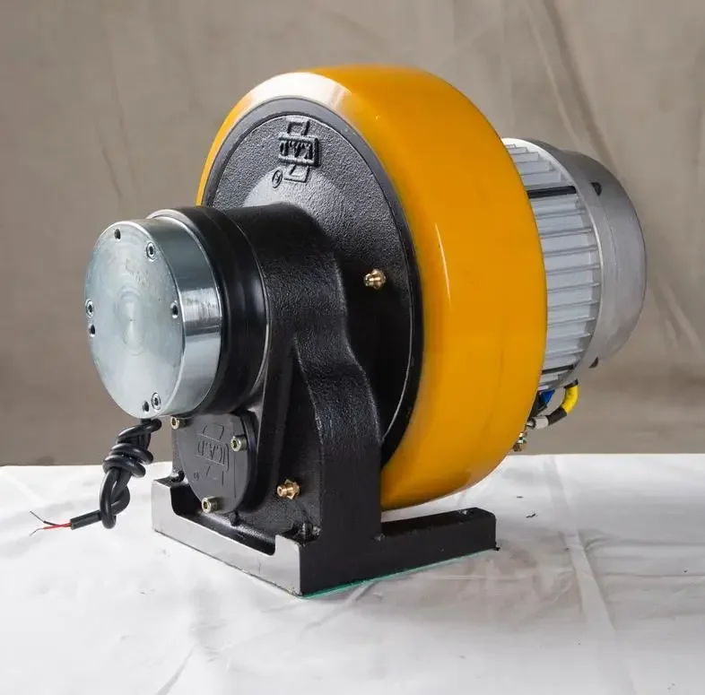 24V 1.5KW BLDC Brushless Drive Wheel Unit with Motor & Brake for Electric Vehicles / AGV / Industrial Robots