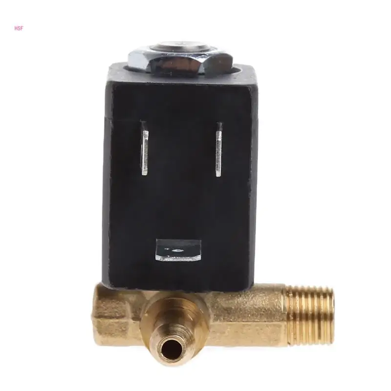 قنية C التيار المتناوب 230 فولت G1/8 "مولد هواء بخار نحاسي ملف لولبي مائي لصمام Cof