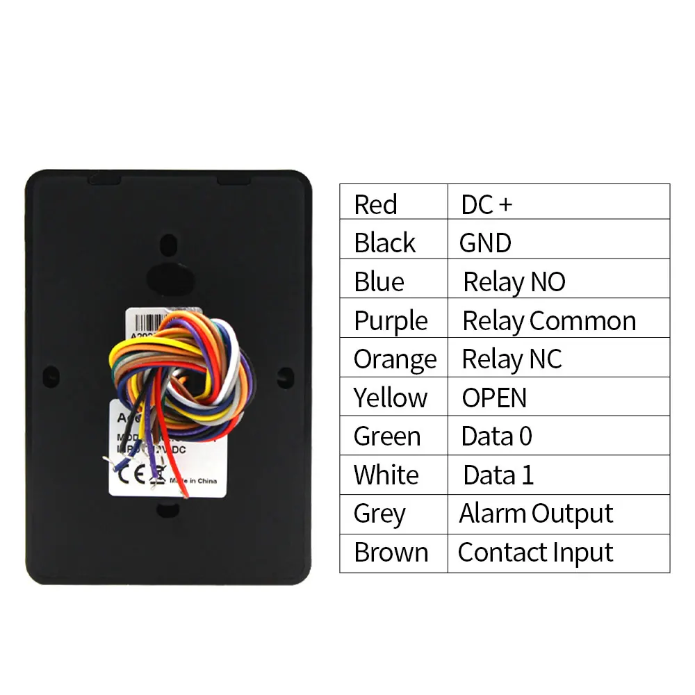 WiFi Tuya Remote Fingerprint Access Controller Outdoor Waterproof Ip67 Standalone RFID Keypad System 125KHz Smart APP Unlock