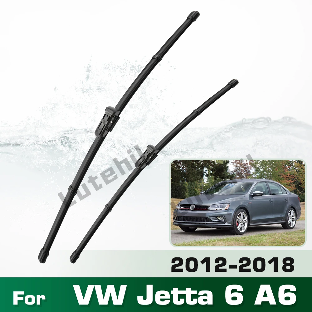 

Для VW Jetta 6 A6 2012-2018 2013 2014 2015 2016 2017 стеклоочиститель передние щетки стеклоочистителя лобовое стекло щетка 24 "+ 19"