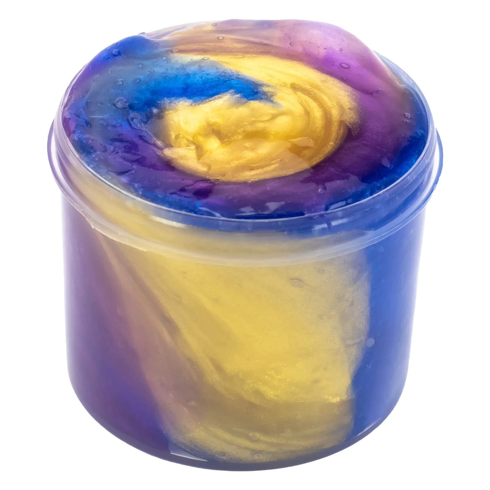 Kit de juguetes de masilla de limo de cristal colorido de 2,37 oz, barro hinchable perlado súper suave y no pegajoso para regalo de fiesta de
