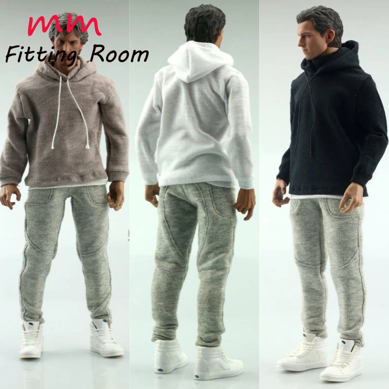 1/6 scale male hoodie Fake two-piece top fit 12 inches action figure  JIAOU DOLL TBL