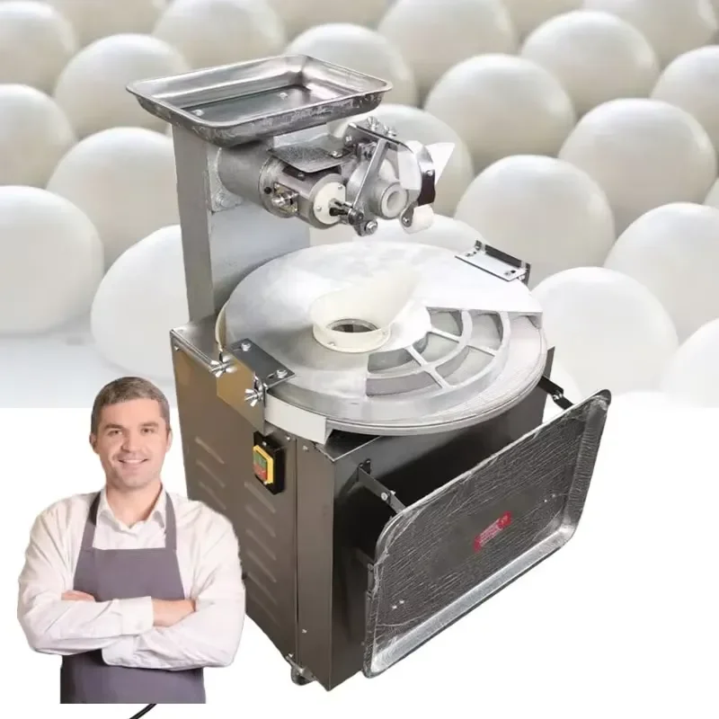 Automatic Dough Ball Forming Machine Steamed Bread Noodle Dividing Round Shaper for Bakery