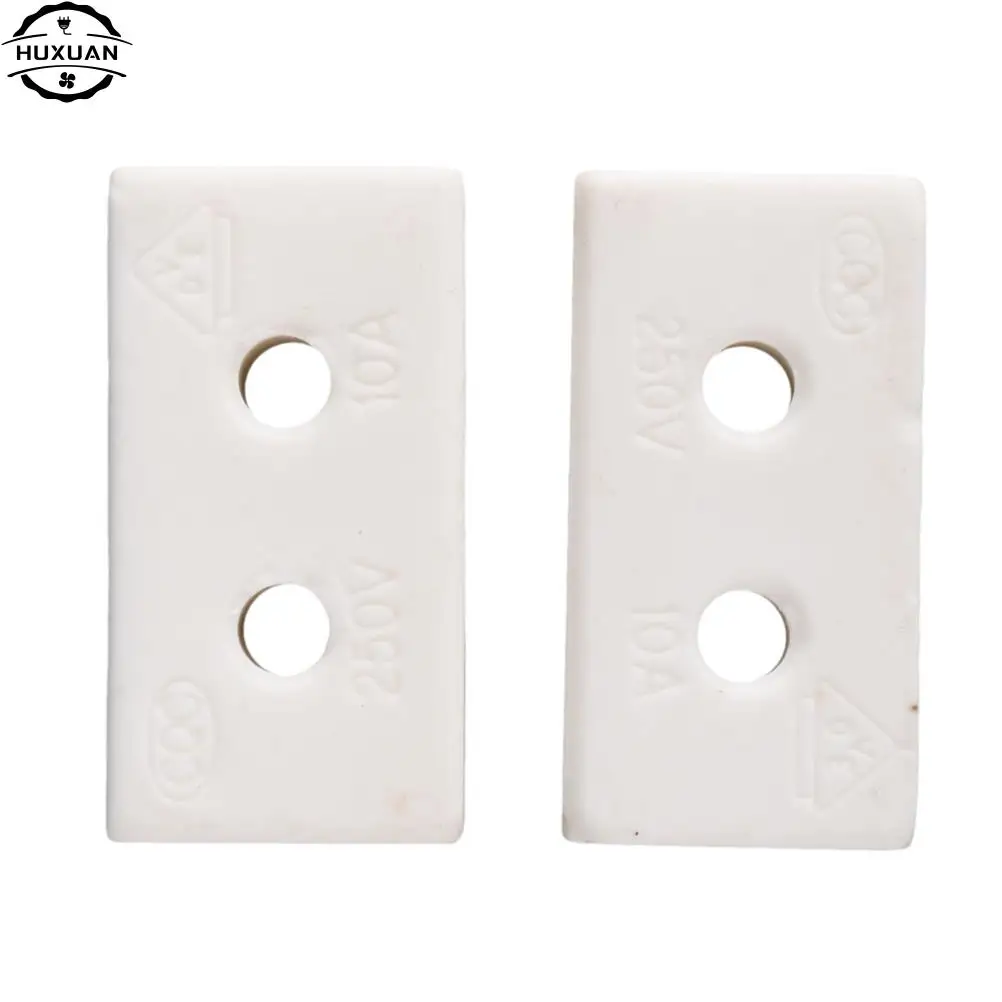 2pcs/lot 425 Degrees 10A-3P Bit Ceramic Post Terminal Blocks Celsius10A 250V Electrical Equipment Connectors Terminals