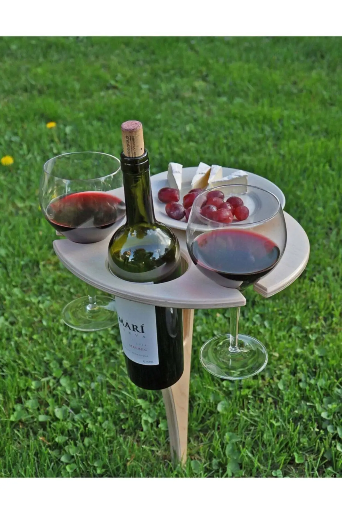 Wine Stand Folding Picnic Type coffee table different pattern coffee table modern coffee table