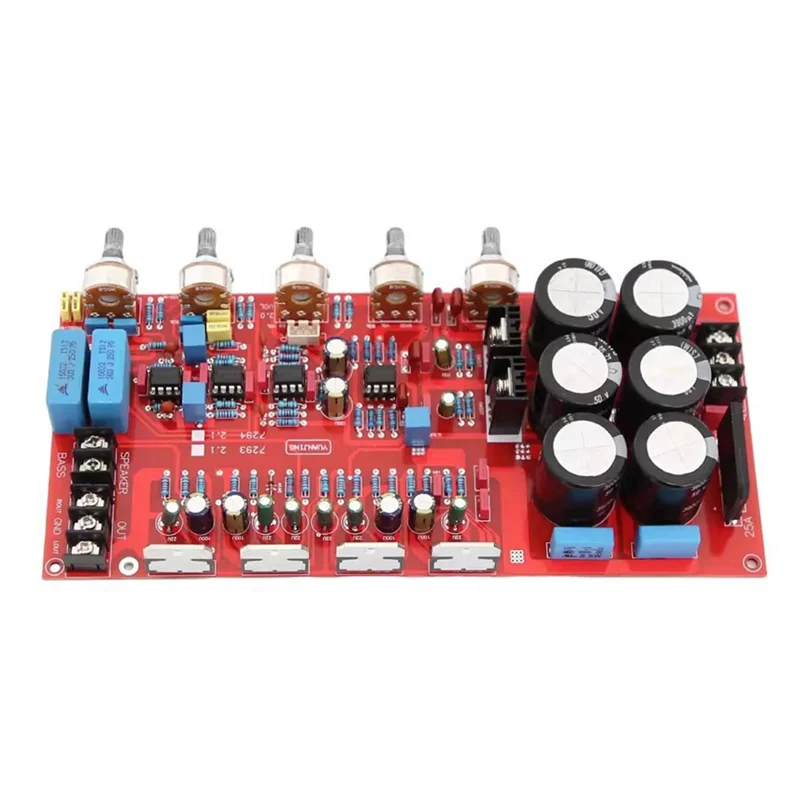 A29F-TDA7294 Scheda amplificatore audio Hifi a 2.1 canali 2X80W + 160W Amplificatore di potenza subwoofer 50-150HZ Doppio 18-26V AMP