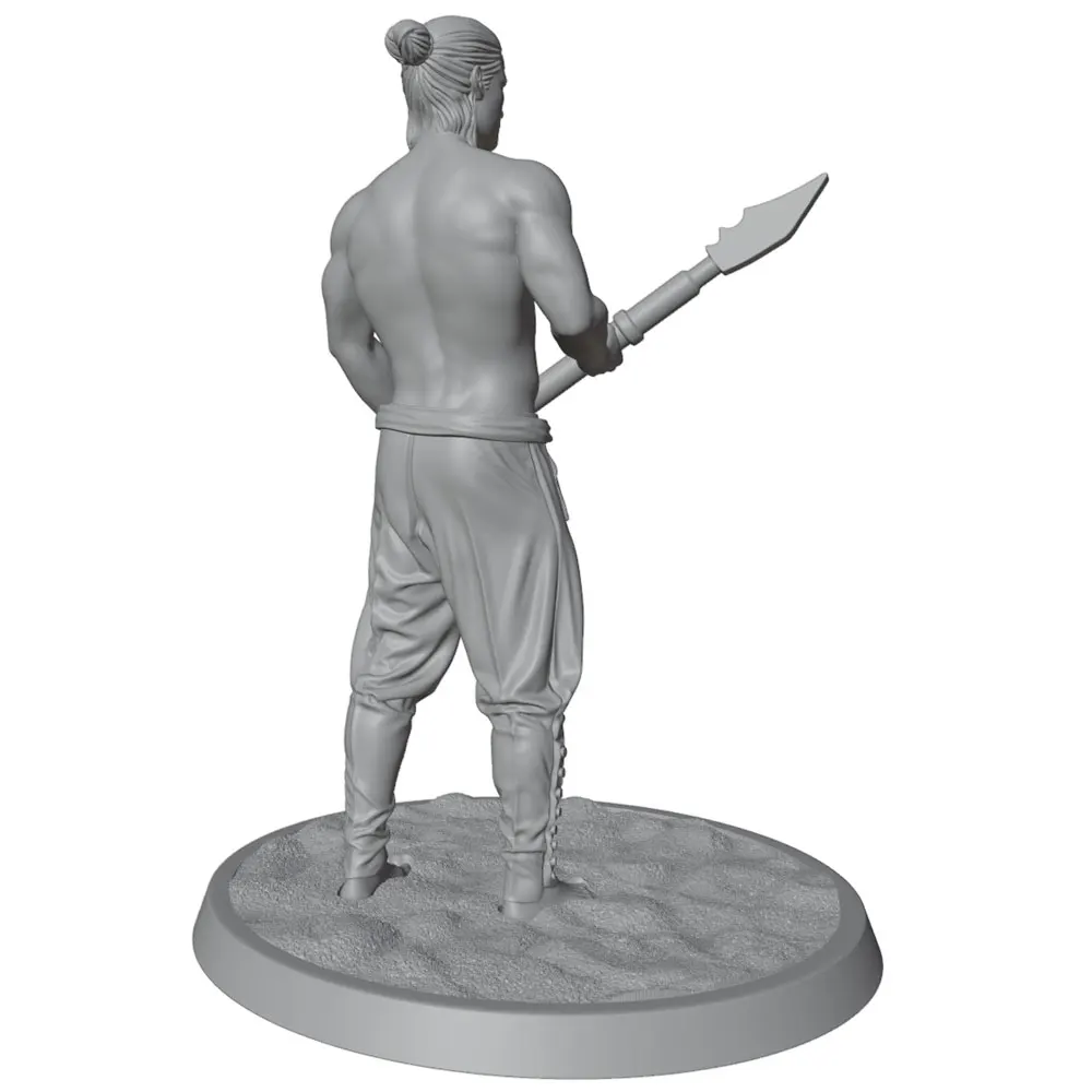 Figura de resina sin pintar marinero pirata para gatos y perros