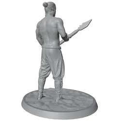 Figura de resina sin pintar marinero pirata para gatos y perros
