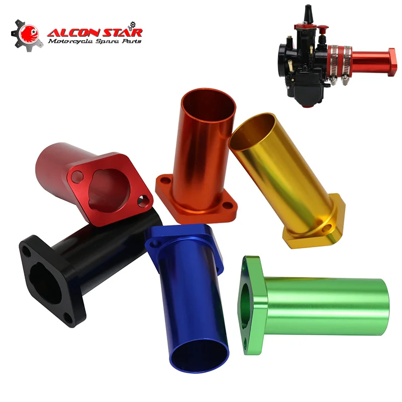 ZSDTRP Universal Racing Intake Pipe Inlet Manifold for PWK21-30MM Carburetor Predator