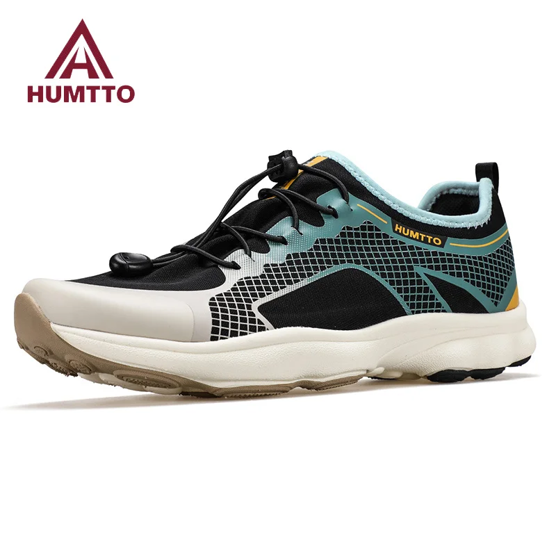 

HUMTTO Running Shoes Luxury Designer Lightweight Shoes for Men Breathable Black Man Casual Sneakers Sports Jogging Mens Trainers