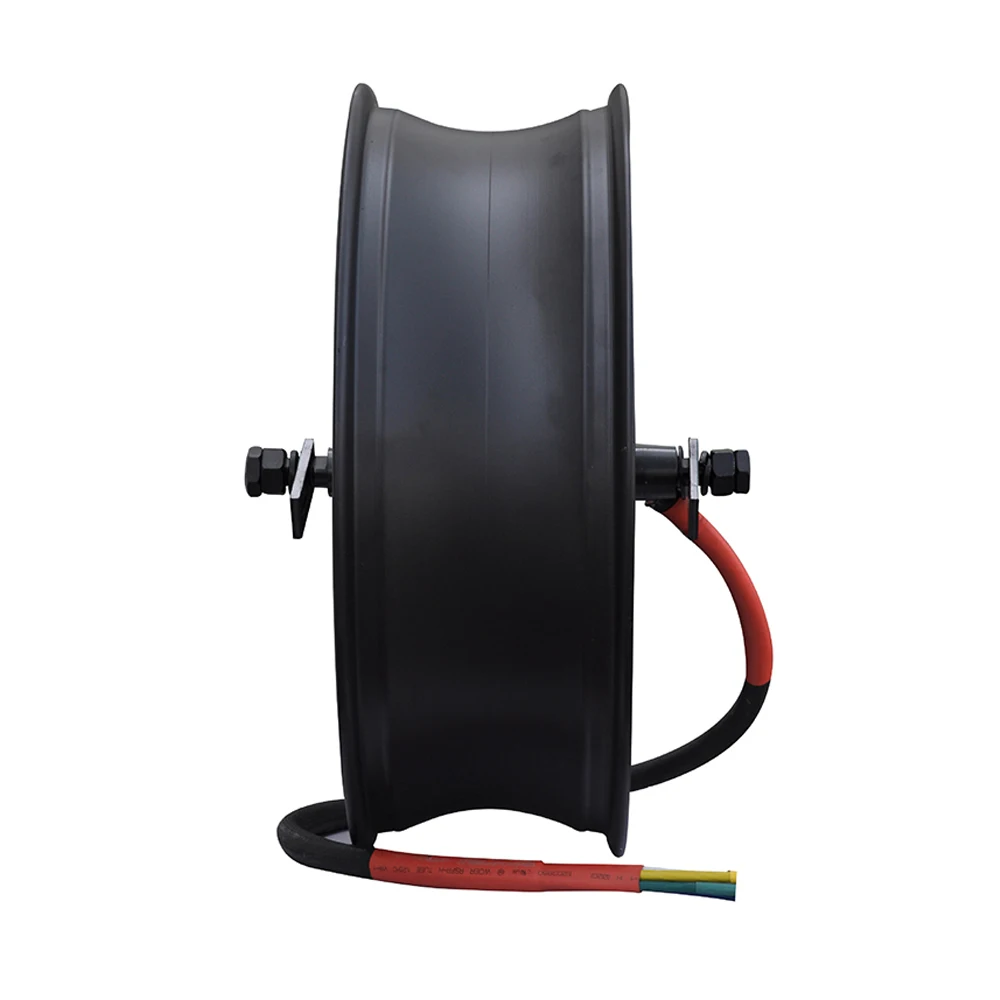 

17 Inch Cost-effecti Electric Motorcycle Hub Motor 60V/72V 5000W Disc Brake DC DIY Wide Tire Electric Motorcycle Hub Motor