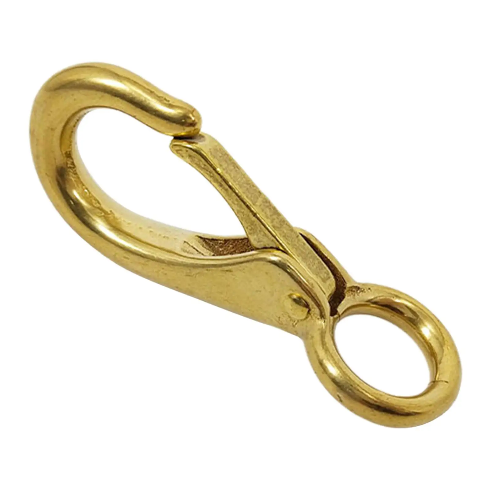 Boat Snap Hook Lobster Clasps Hardware 97mm with Ring Rigging Accessory Spring Boat Clip Hook for Water Sport Outdoor Boat Yacht