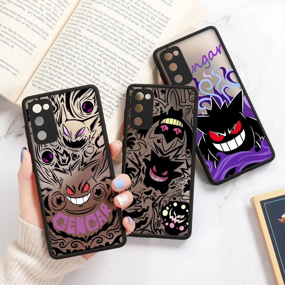 

Gengars Ghost Pokemons Case For Samsung Galaxy A56 5G A55 A54 A36 A26 A53 A52 A34 A14 A06 A16 A21S A25 A32 A33 Matte Phone Cover