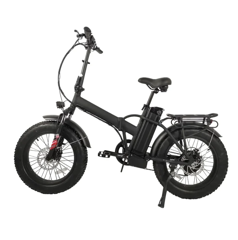 

Электрический велосипед с литиевой батареей 48 В, 20-дюймовый электрический велосипед с вакуумными жирными шинами, мощный мотор 500 Вт, городской электрический велосипед для взрослых