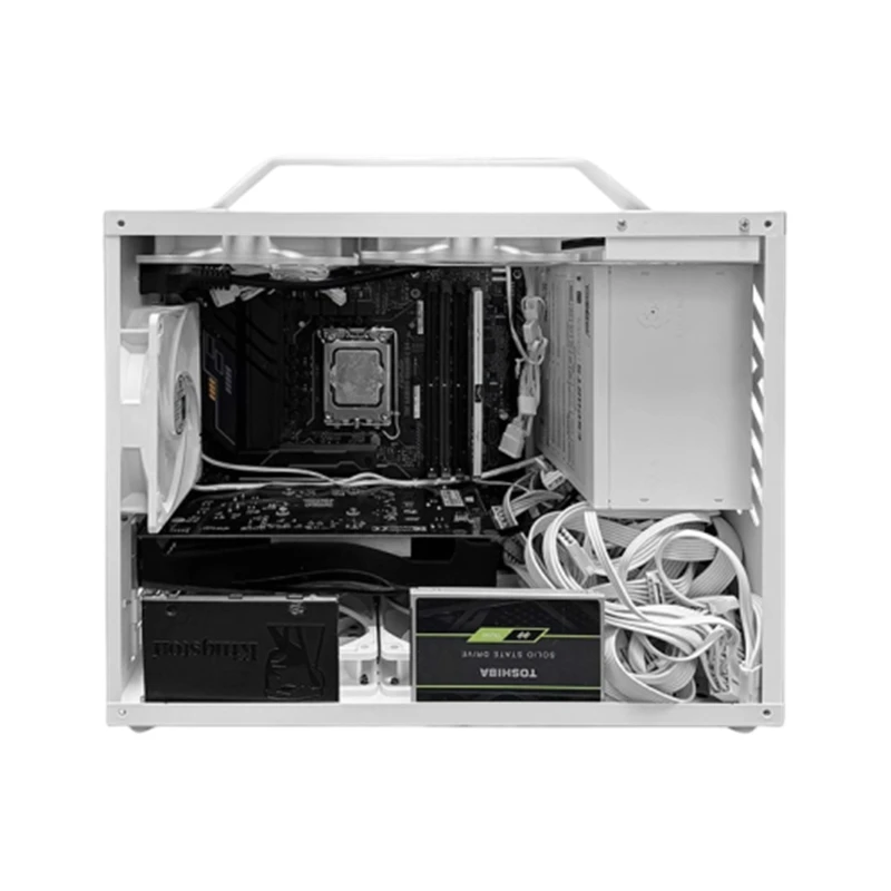 Computer Case MATX/itx Small and Medium-sized Board Desktop Portable Portable Mini Desktop