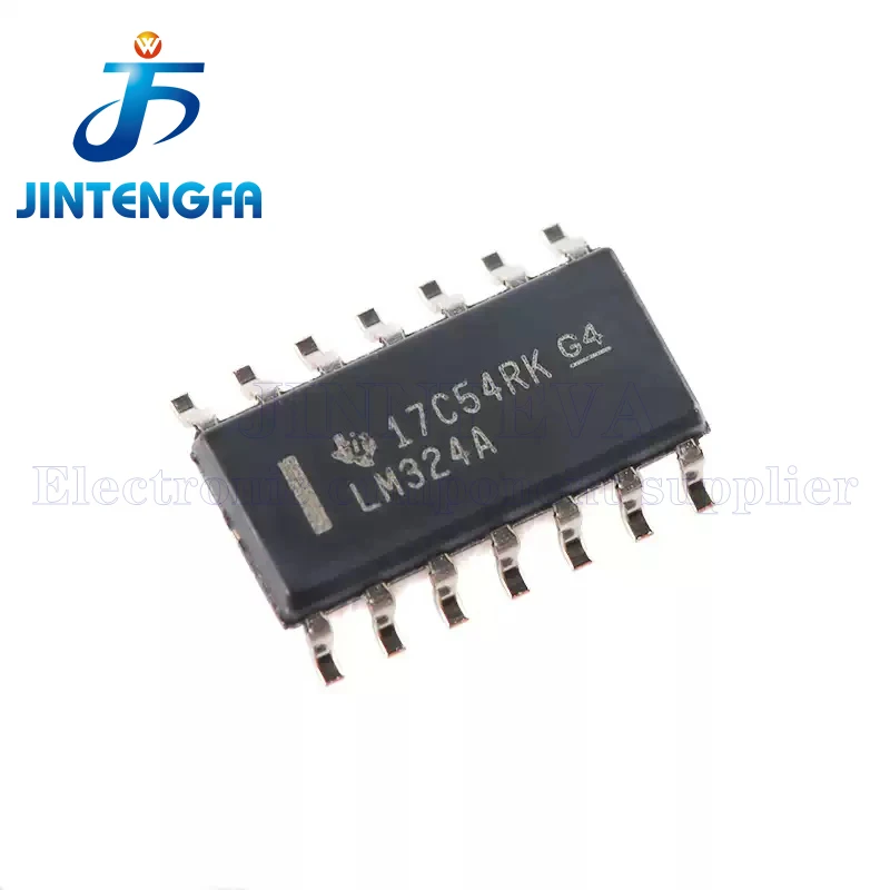 10PCS LM324 DIP14 SOP14 TSSOP LM324N LM324AN LM324DR LM324ADR LMV324AIDR LM324PWR LM324APWR LMV324IPWR Operational Amplifiers IC