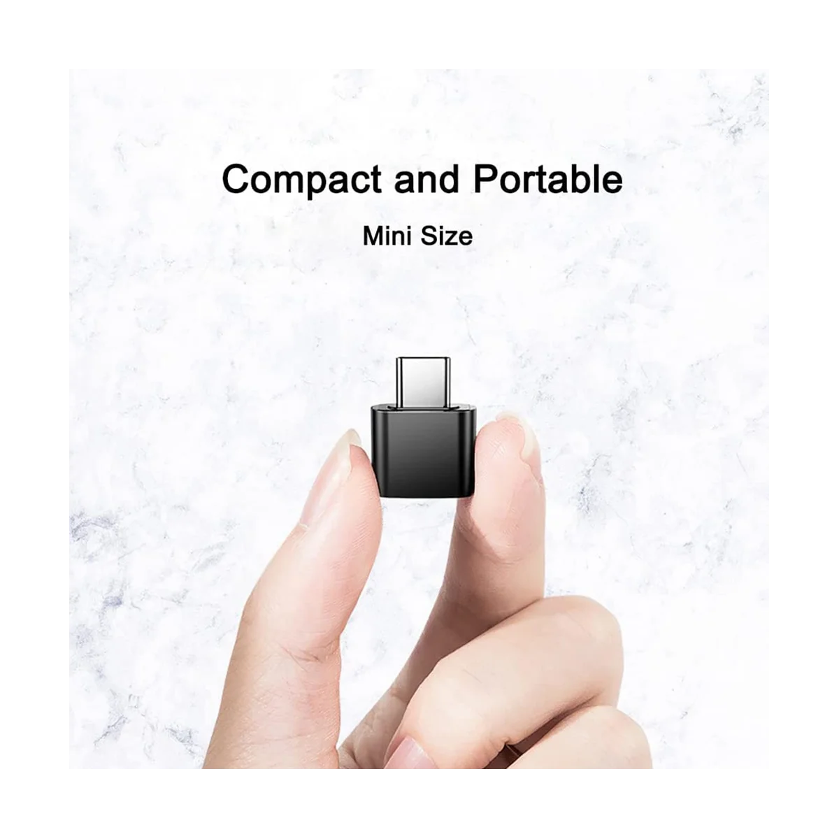 Adaptor USB C ke USB, adaptor USB C ke USB 3.0 OTG, USB Female ke USB-C Male kompatibel untuk MacBook Pro, Samsung Galaxy