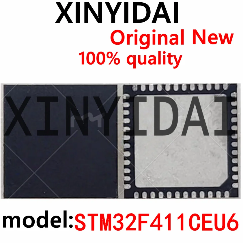 

2PCS STM32F 411CEU6 STM32F 411CEU6 VFQFN48 New Original