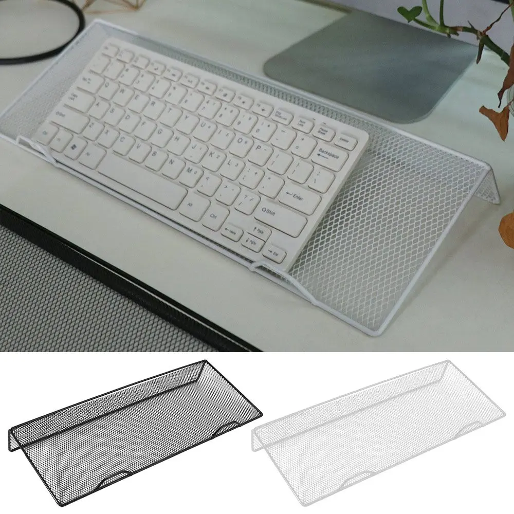 Tilt Lift Computer Keyboard Stand Ergonomic Typing Tilted Stand Keyboard Riser Holder Breathable Wrist Rest