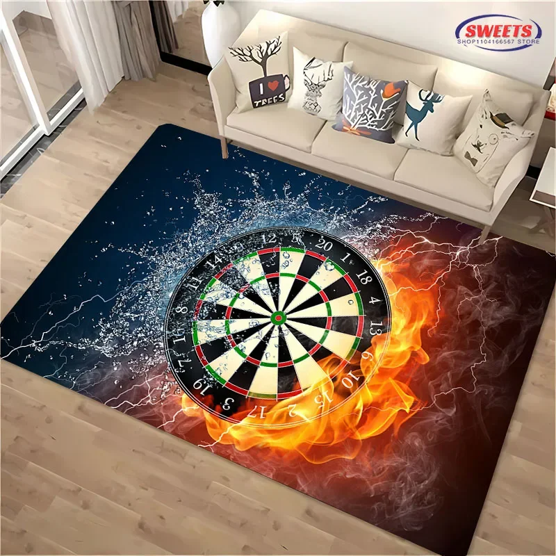 NONE HD Dart Target Teppich Wohnzimmer Schlafzimmer Flur Lange Streifen Alfombra Anti-rutsch Weichen Teppich Sofa Fußmatte Wohnkultur matte Geschenk 7