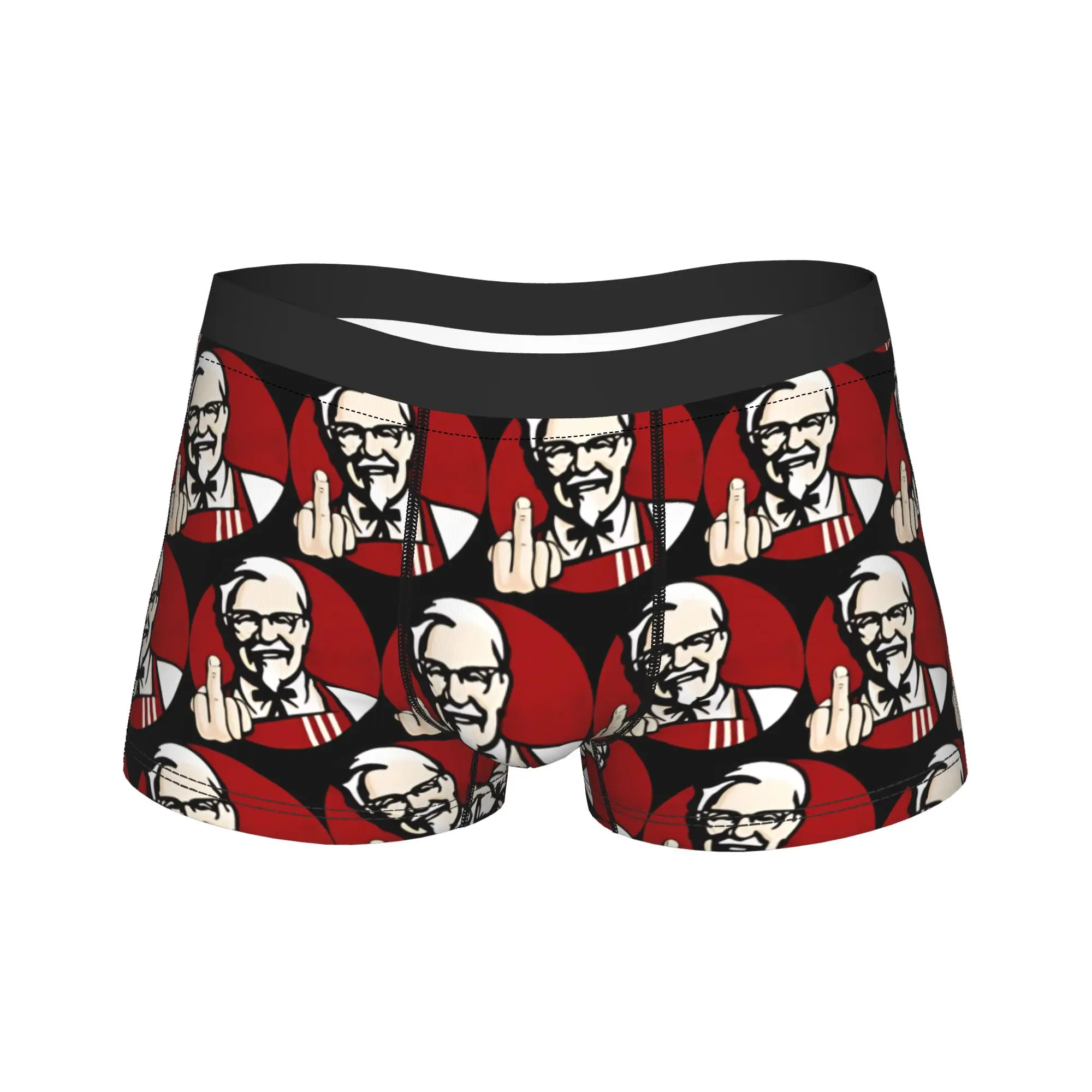 Kentucky Fried Chicken Underwear  Customs Trunk Hot Sale Men Panties Novelty Shorts Briefs Birthday Gift