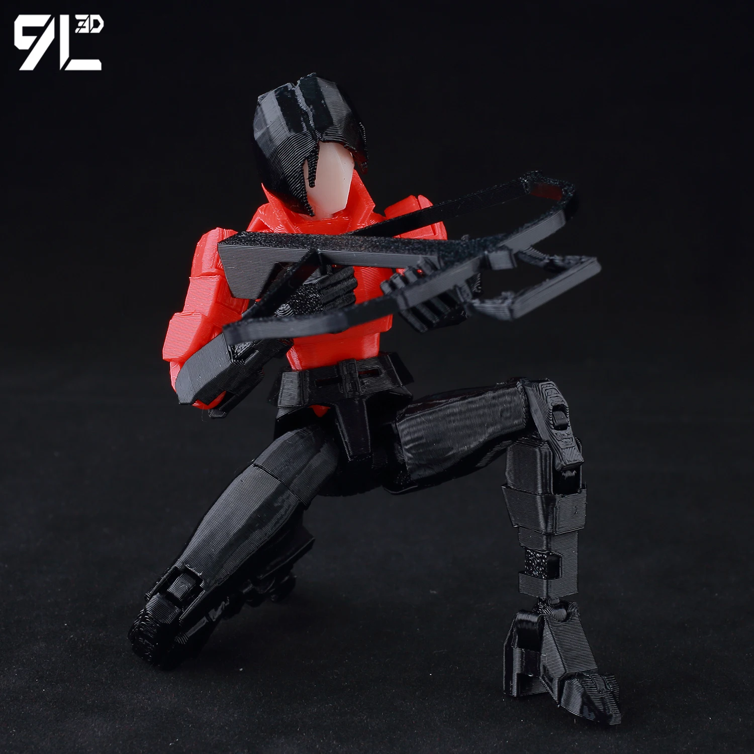 9L3D Titan13 Short Hair Ada Wong with Crossbow Action Figure