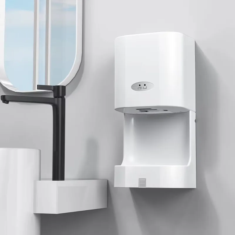 Powerful Commercial Bathroom Electric Touchless Hand Dryer Infrared Sensor High Speed Hand Drier Quiet Low Noise