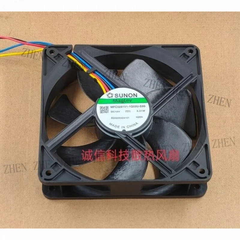 y-1個-新しい-mfc0251v1-1q03u-s99-冷却ファン-12025-dc12v-431w-12cm-4pin