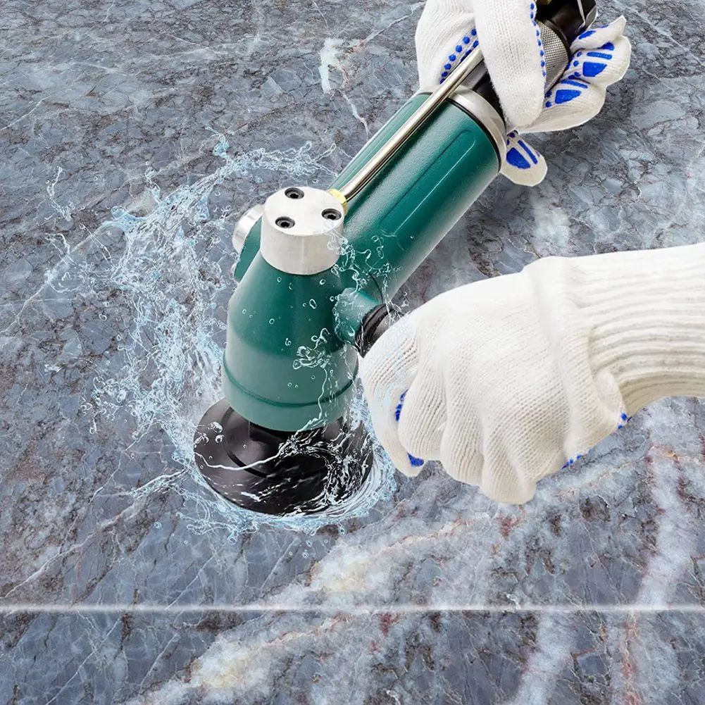 

Classy-Wet Air Stone Polishers Pneumatic Water Grinders 10000RPM Air-Powered Wet Sander For Concrete Stone Granite