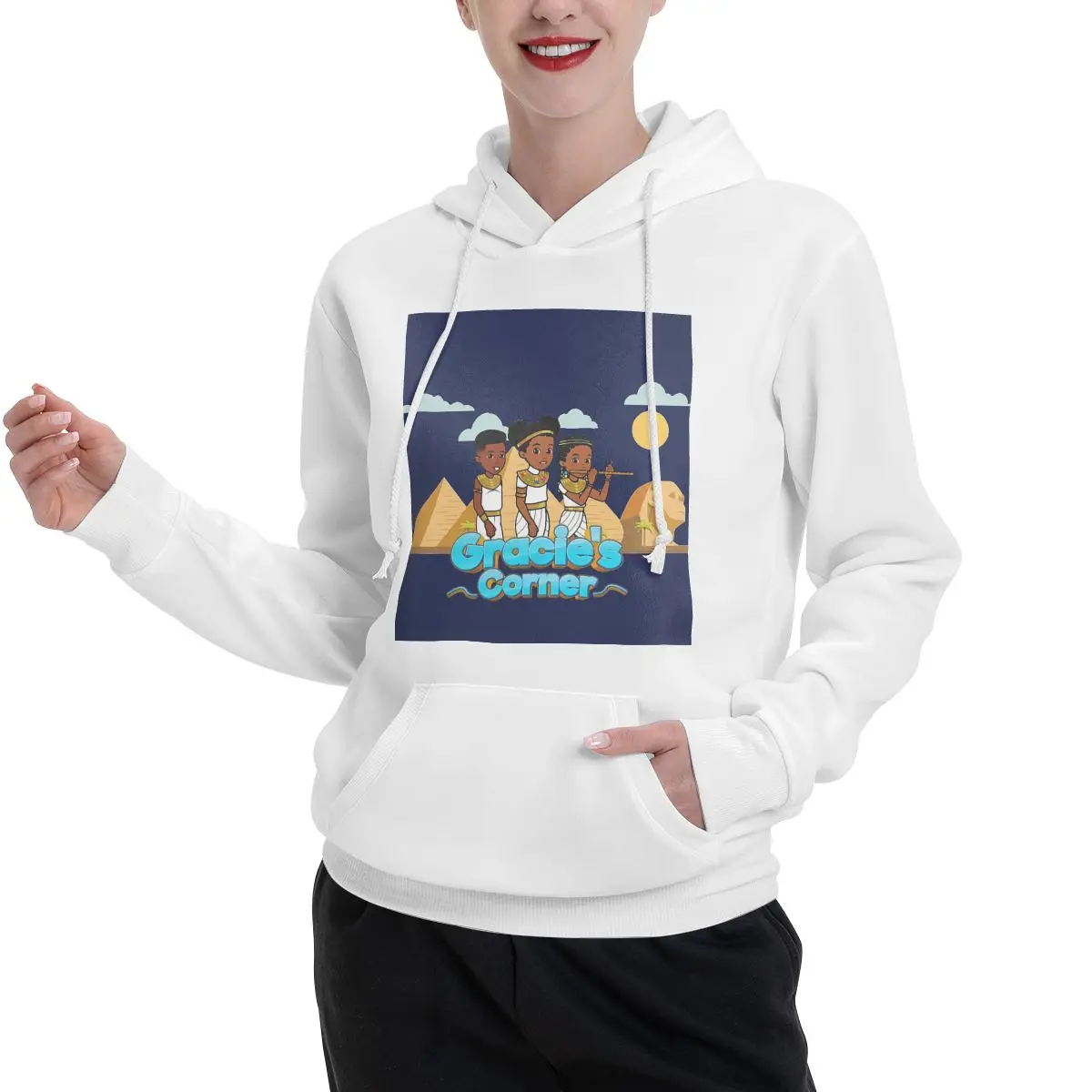 

Gracies Family Corner, милые толстовки для пар Phonic's Song, мужские и женские повседневные пуловеры, кофты, одежда с длинными рукавами, осень-зима