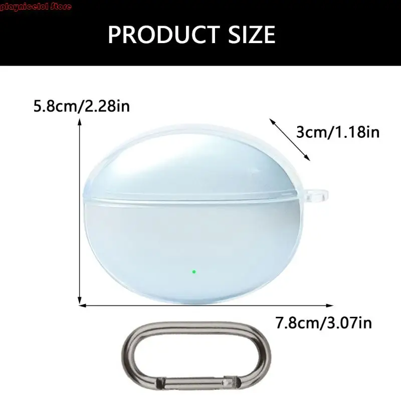 e8ba 유연한 가드 충격 방지 쉘 이어 버드 슬리브 방수 저항 하우징 버드에 대한 세척 가능한 부드러운 TPU 커버 케이스 4