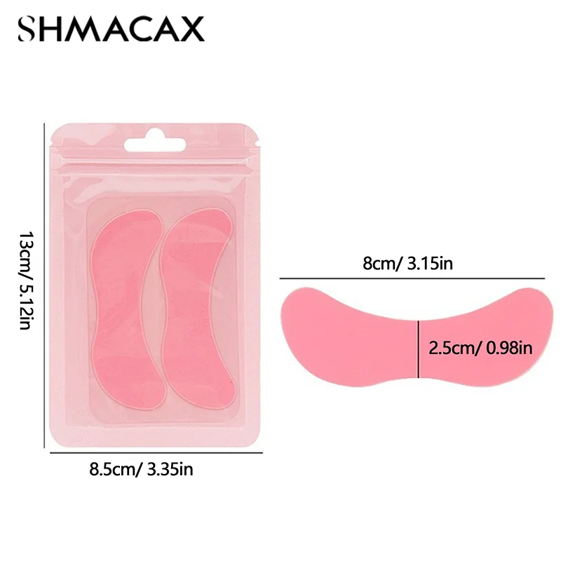 Coussinets en silicone pour les yeux, extension de cils, patchs réutilisables, outil de maquillage