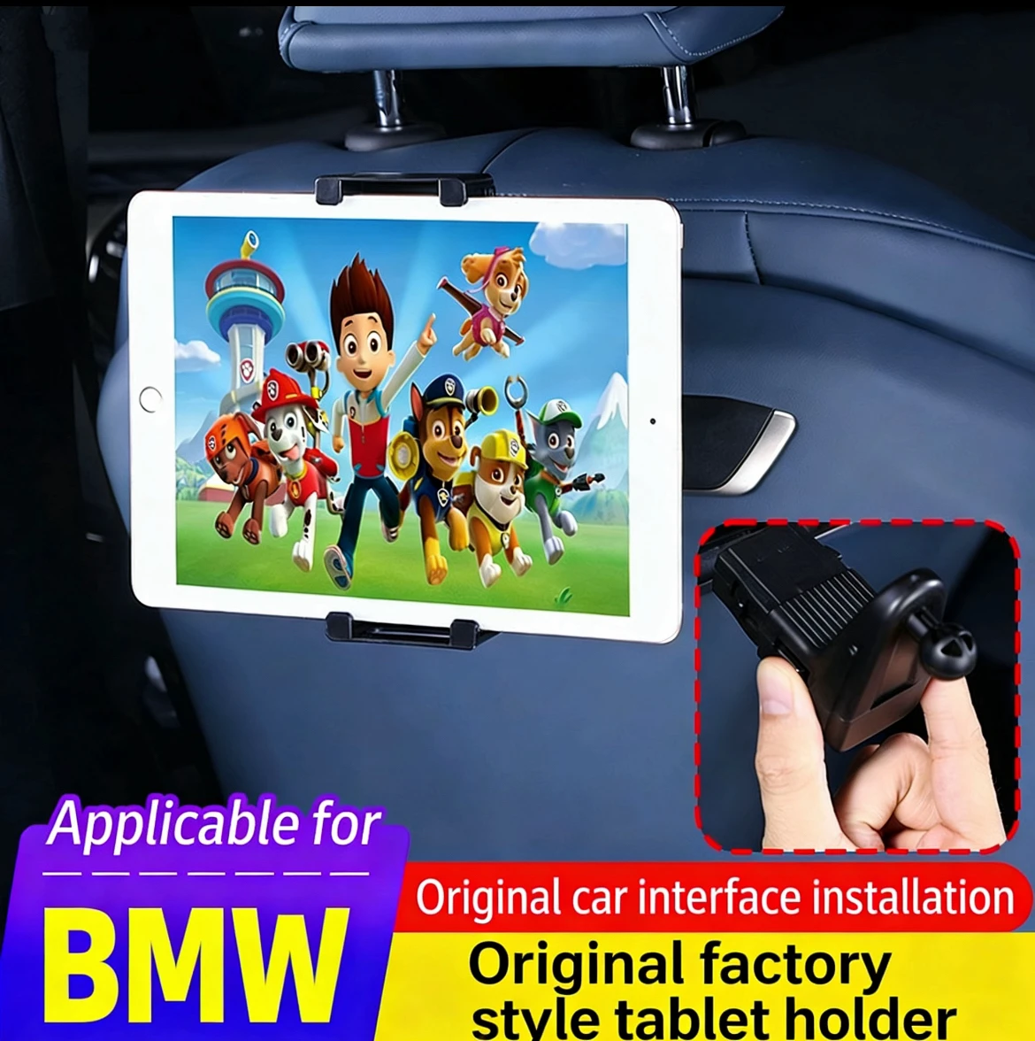 

For BMW X3 X5 X6 X7 5 Series 7 Series I5 I7 Rear Seat Tablet Holders Seat Modifications Auto Accessories