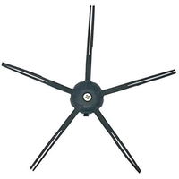 Roborock S7 G10 T8 Q7 Max/Q7 Max+S7 Maxv Ultra Plus G10S/G10S Pro Q5 Q5+Robot vacuum cleaner with black pentagonal side brush