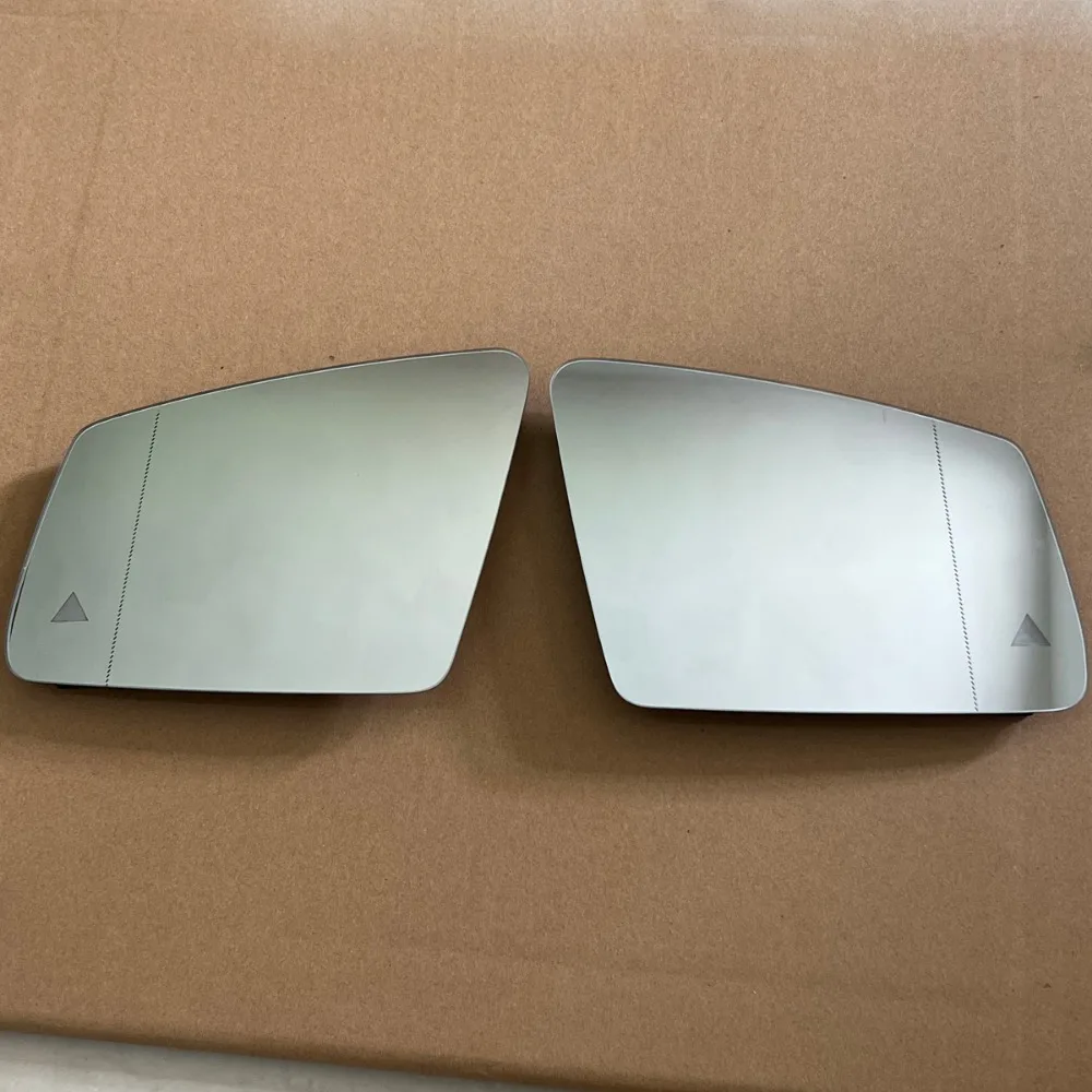 For Mercedes-Bnez GLA GLK W221 W212 W204 Heated Left Right Side Mirror Rearview Glass Wing Glass Lens Lane Change Assistance