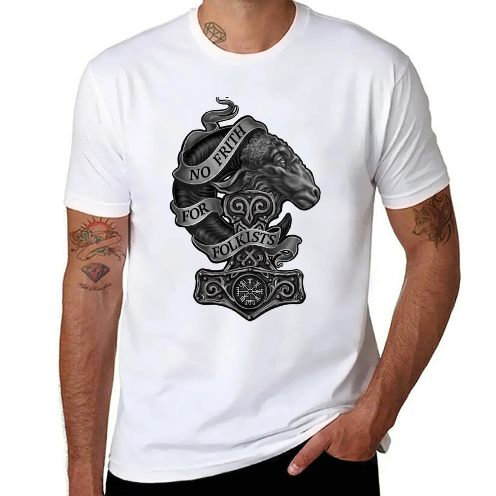 

No Frith T-Shirt anime t shirts oversize man t shirt designer T-Shirt