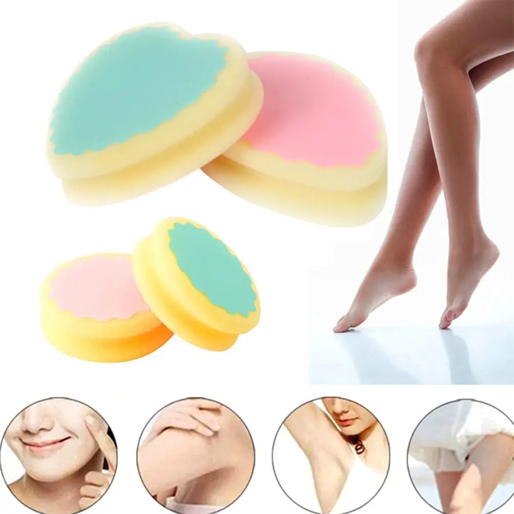 

Depilation Pads Painless Hair Removal Sponge For Face Leg Arm Body, Reusable Physical Hair Removal Tool U5X0