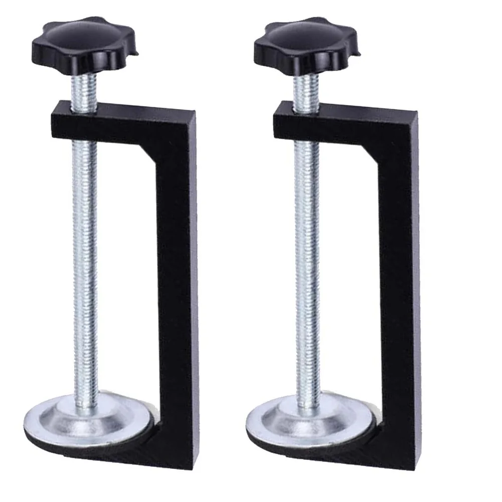 10-105mm Adjustable Woodworking C-Clamp Reversible Metal Clamp For Wood Plastic Cutting Drilling Table Workbench