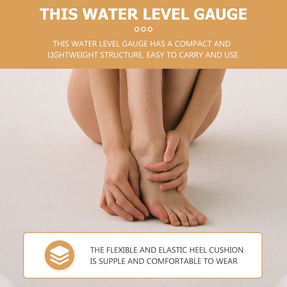 

Silicone Heel Cover Breathable Pad Protective for Support Shoe Pads Cushion Heels Pain Relief Lining Protection Feet