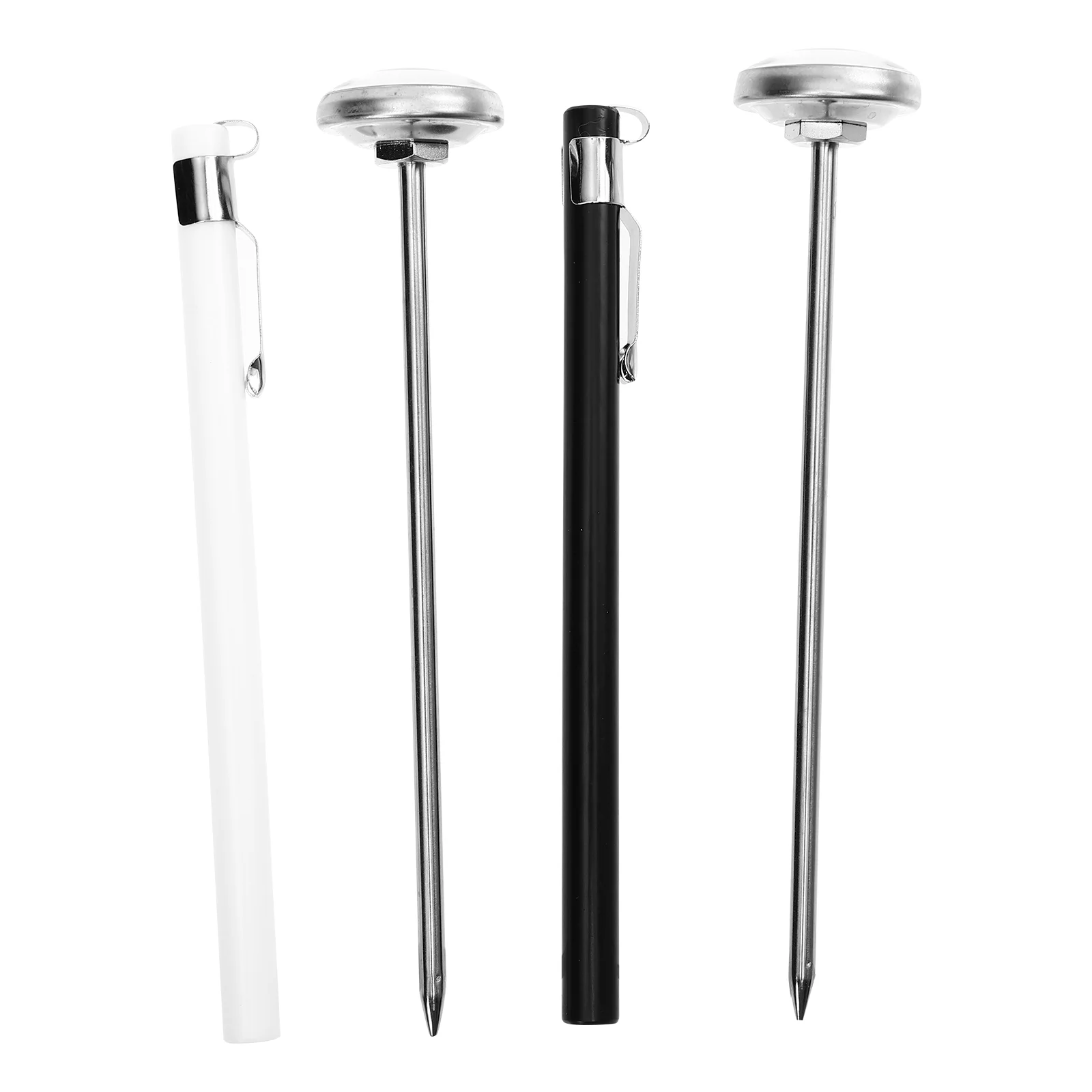 

2 Pcs Meat Thermometer New Year Glasses Milk Food Espresso Accessories Tea Cooking Water Baby