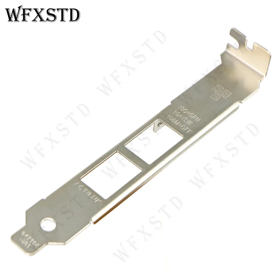 1pcs Full Height Baffle Profile Bracket For Intel X540-T2 X550-T2 E10G42BT 10G Network Card Support Board