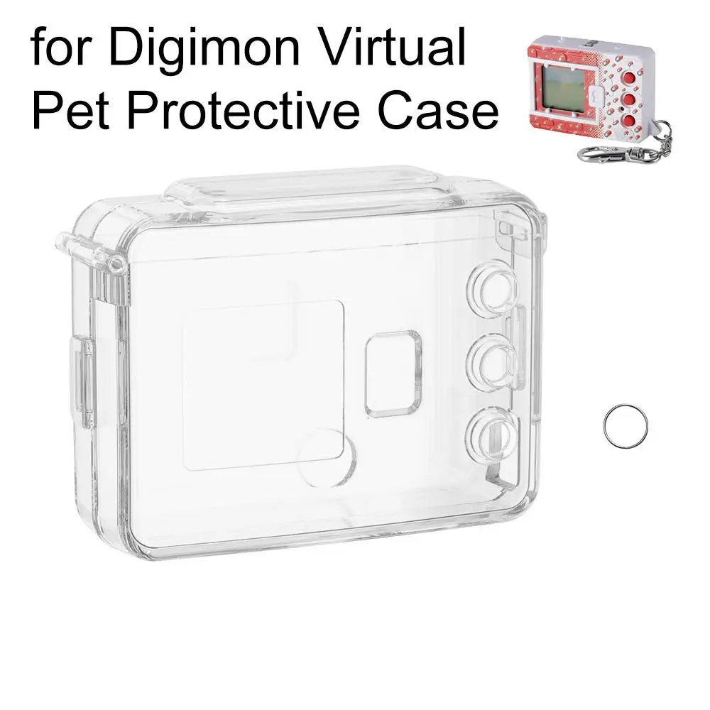 For Digmon Device Virtual Pet Monster(New Wave1) Clear TPU Case Slim TPU Clear Cover Shockproof Full Protection Soft Skin Shell