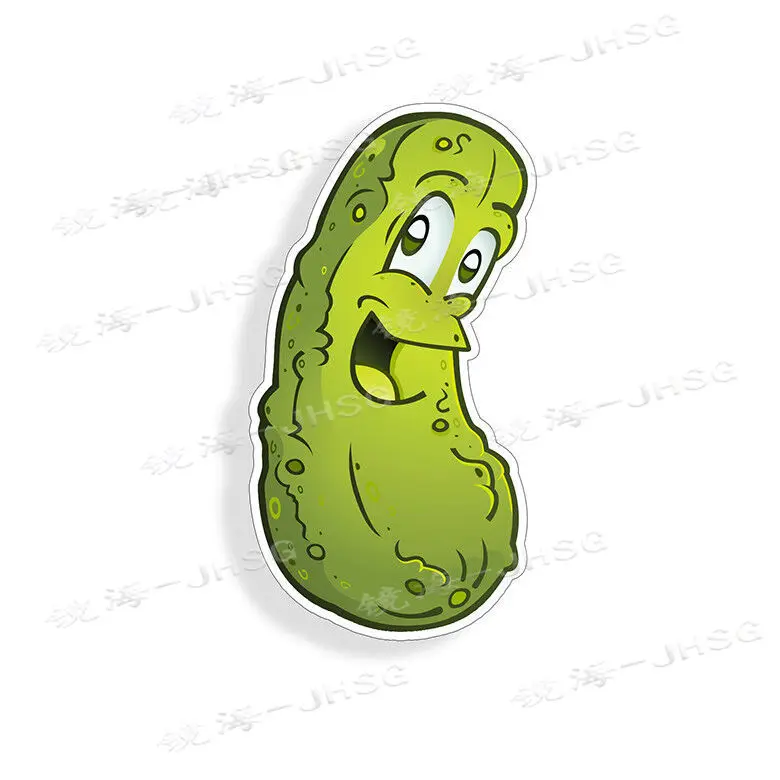 

Dill Pickle Cartoon Sticker Decal -