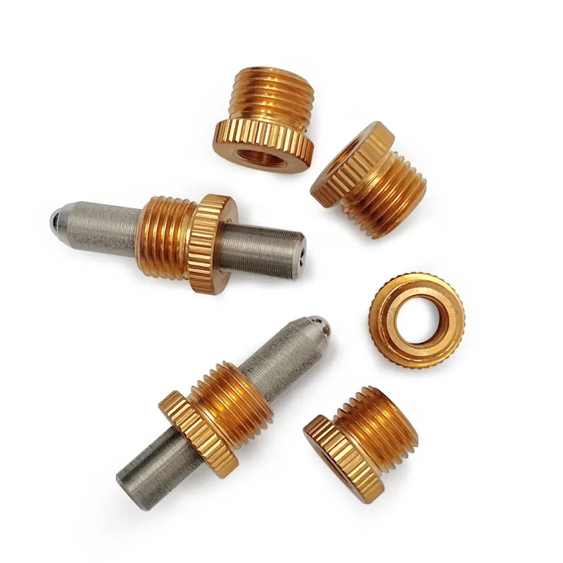 Precision optical fine tooth nut with external thread fixed thread bushing DXW0625M1010 M6x0.25 can be customized