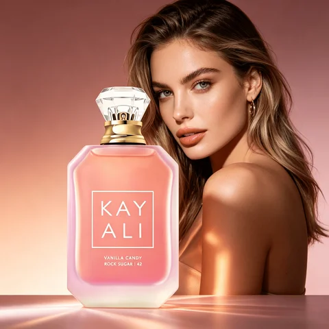 Kayali Vanilla Candy Rock Sugar 42 EDP, Sugary Vanilla Candy Fragrance with Tonka Bean & Sandalwood