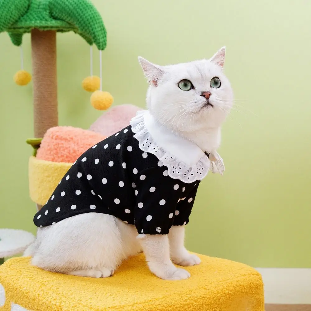 

Pet Supplies Cute Dog Polka Dot Vest Fashion Soft Pet Summer Skirt Thin Design Breathable Dog Clothes Spring