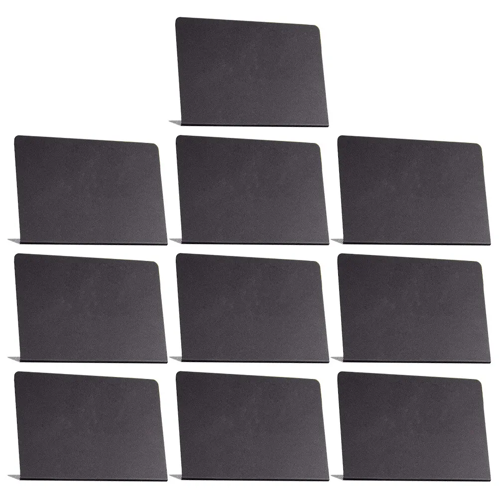 

10 шт. мини-досок для записей, многоразовые, настольные, с классическим дизайном, для розничных магазинов, выставок, этикеток на столах