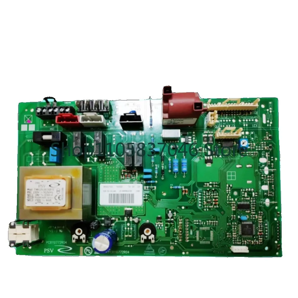 Hanging furnace motherboard circuit board F4F5 screen is broken, not displaying, not igniting fan fault WH1D